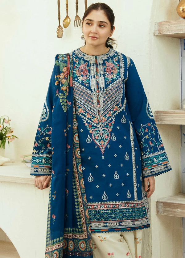 Coco By Zara Shahjahan Embroidered Jacquard Suit Unstitched 3 Piece CZS24E D-01 Seher - Festive Collection