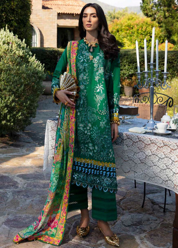 Ilana by Republic Embroidered Lawn Suits Unstitched 3 Piece RW24I D-3B - Eid Collection