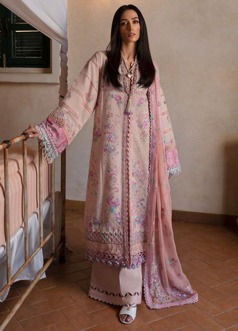 Ilana by Republic Embroidered Lawn Suits Unstitched 3 Piece RW24I D-8B - Eid Collection