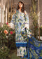 MPrints by Maria B Embroidered Lawn Suits Unstitched 3 Piece MB24P 2B - Summer Collection