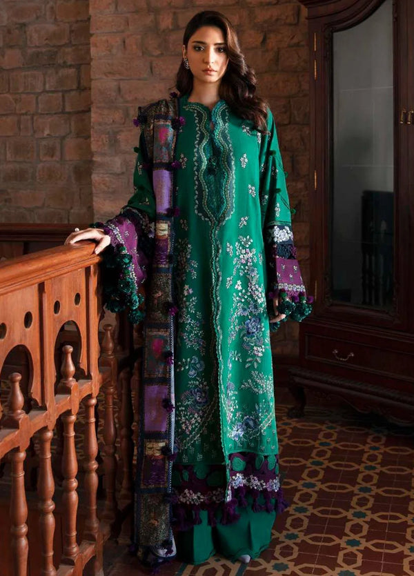 Noemei By Republic Womenswear Embroidered Karandi Suits Unstitched 3 Piece RW23N D3-B - Luxury Winter Collection