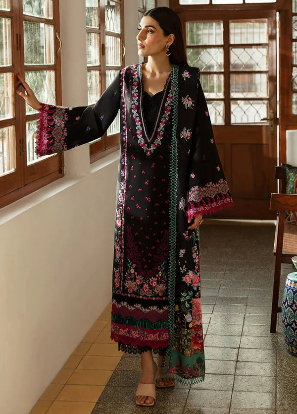 Republic WomensWear Embroidered Khaddar Suits Unstitched 3 Piece RW24W D10 Kian - Winter Collection