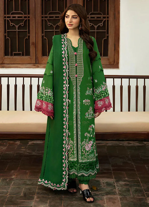 Republic WomensWear Embroidered Khaddar Suits Unstitched 3 Piece RW24W D6 Ina - Winter Collection