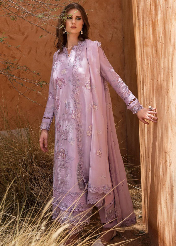 Rezene By Republic WomensWear Embroidered Lawn Suits Unstitched 3 Piece RW23R D-6A - Summer Collection