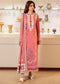 Zaha Embroidered Lawn Suits Unstitched 3 Piece ZL24-02B - Summer Collection