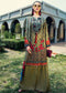 AUJ Embroidered Lawn Unstitched 3 Piece Suit Fleur De Luxe D04 - Luxury Collection