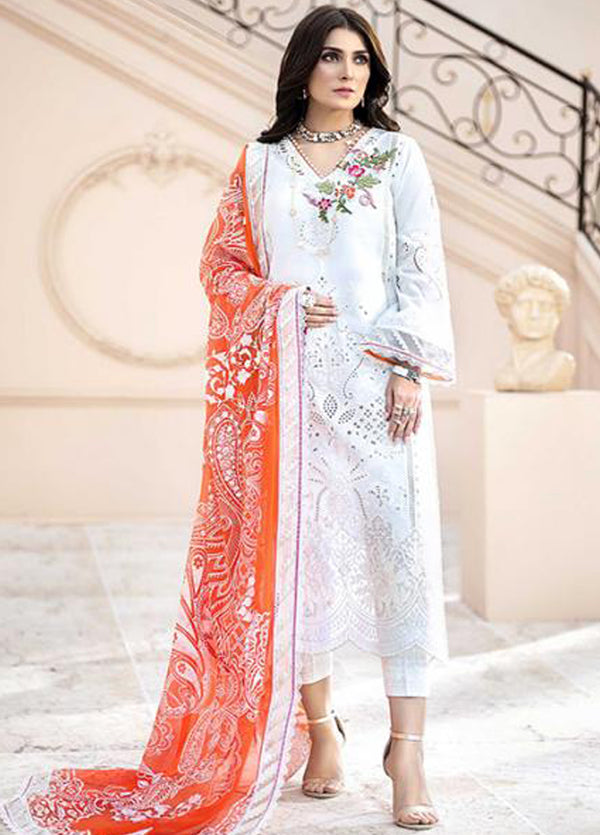 NOOR BY SAADIA ASAD LUXURY LAWN COLLECTION - 2020- D2-A