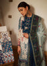 Elan Embroidered Lawn Suits Unstitched 3 Piece EL21OR EL21-01-B Melike - Summer Collection